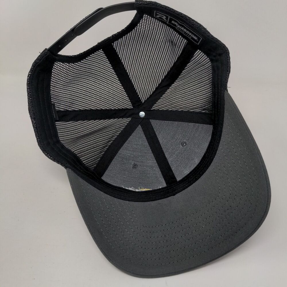 Simplot Grower Solutions Snapback Trucker Hat Gra… - image 6